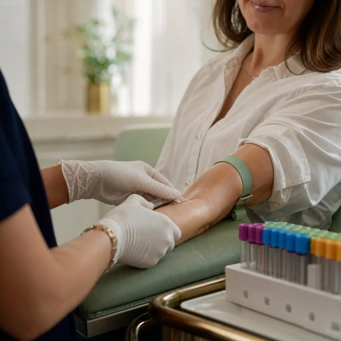 Basic lab work at AH Clinics in San Diego