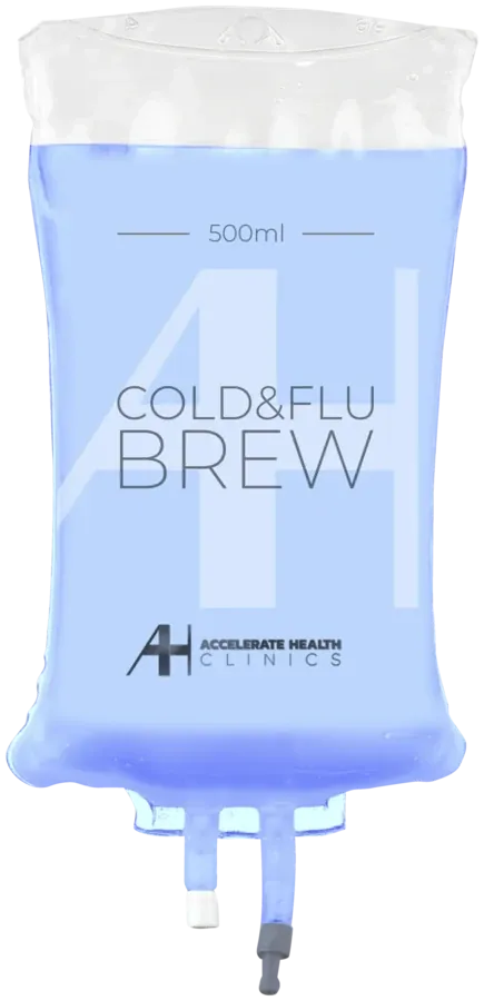 AH Clinics Cold and Flu Brew IV bag
