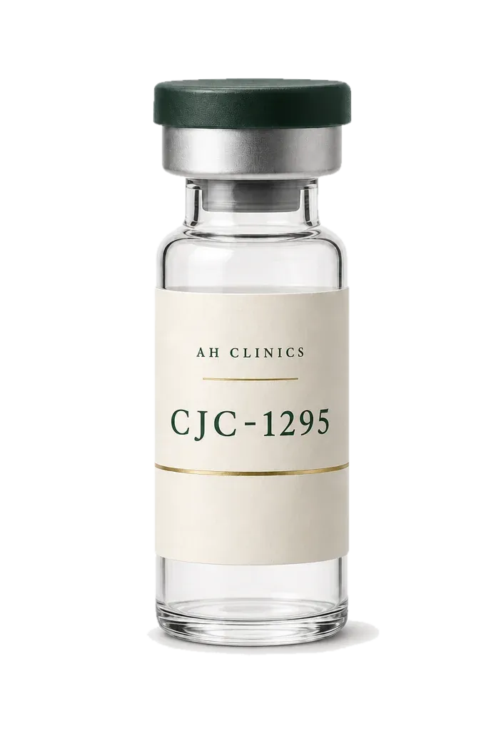 An AH Clinics CJC-1295 vial